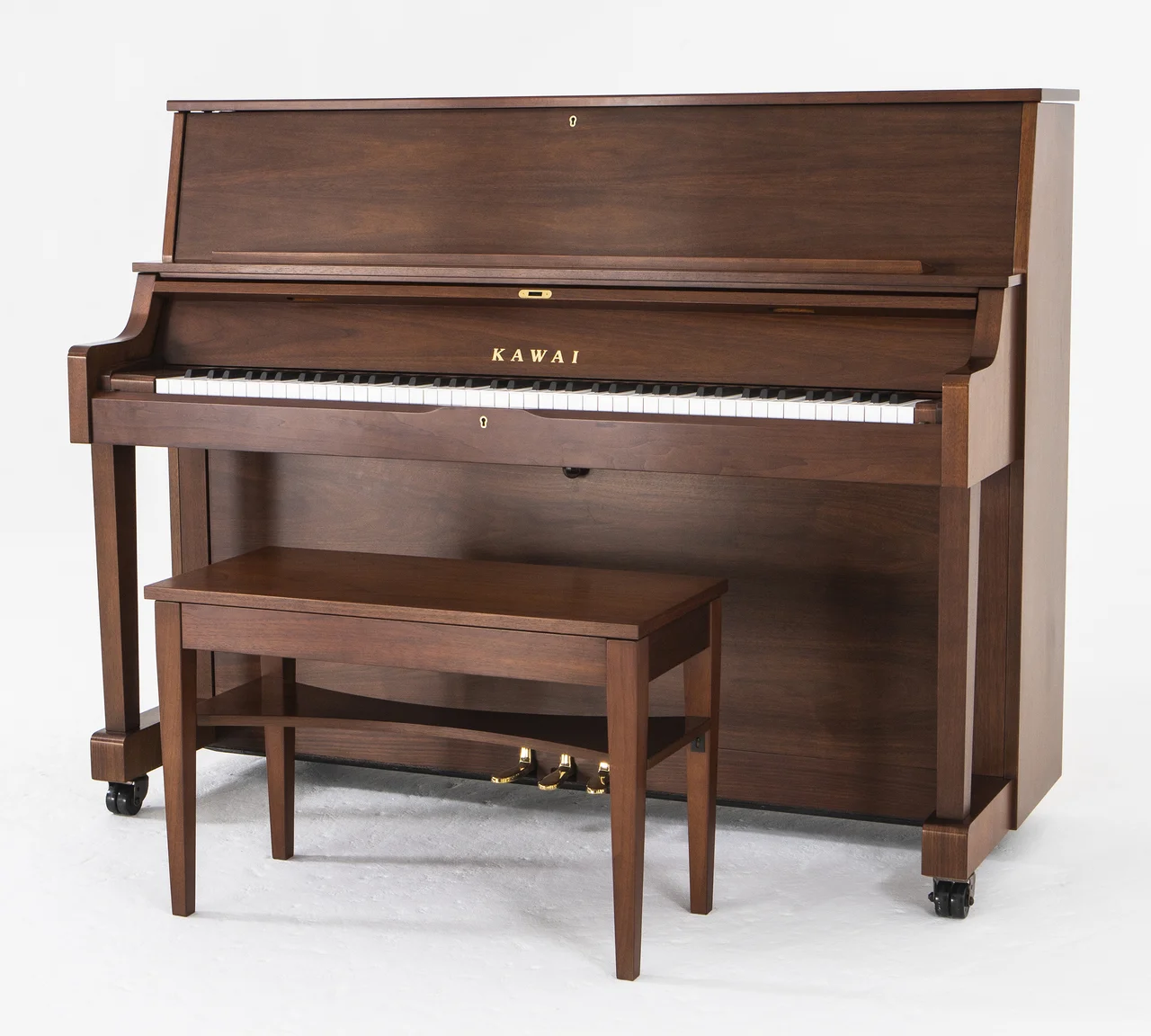 Kawai ST-1 Institutional Upright Piano Walnut Satin