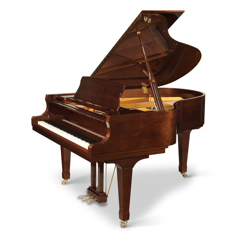 Kawai GX-2 BLAK Classic Salon Grand Piano Dark Walnut Satin