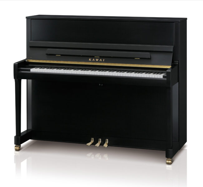 Kawai K-300 K Series Professional Upright Ebony Satin