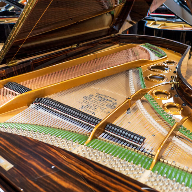 C. Bechstein Grand Piano Macassar Wood Finish Premium Restoration - Image 5