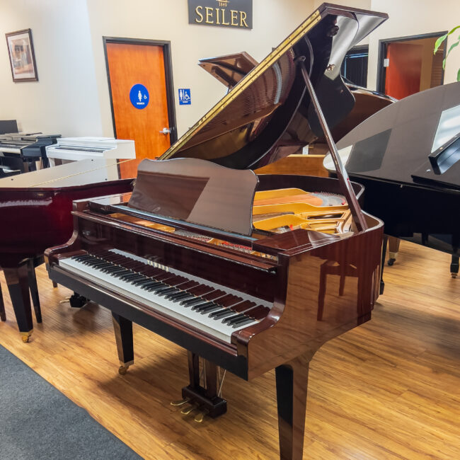 Yamaha GH1 Baby Grand Piano Mahogany Polish - Image 3