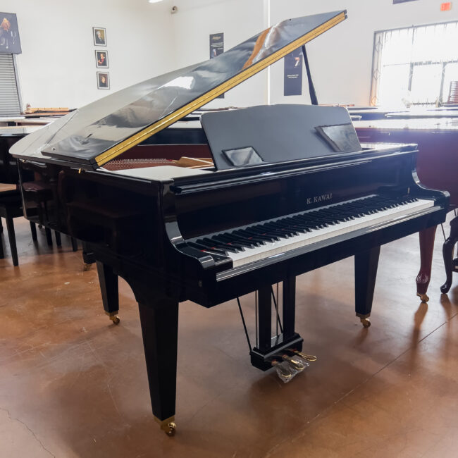 Kawai GM Series GM-10 Baby Grand Piano Ebony Polish - Image 3