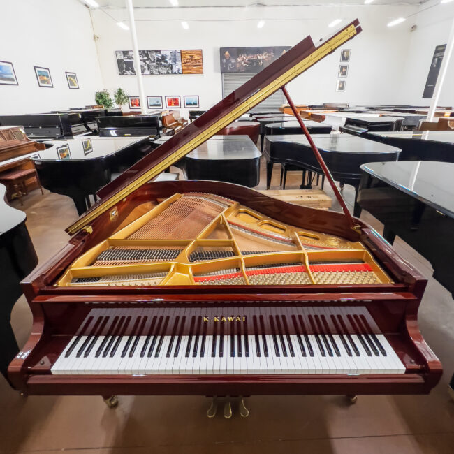 Kawai GM Series GM-10 Baby Grand Piano Mahogany Polish - Image 7