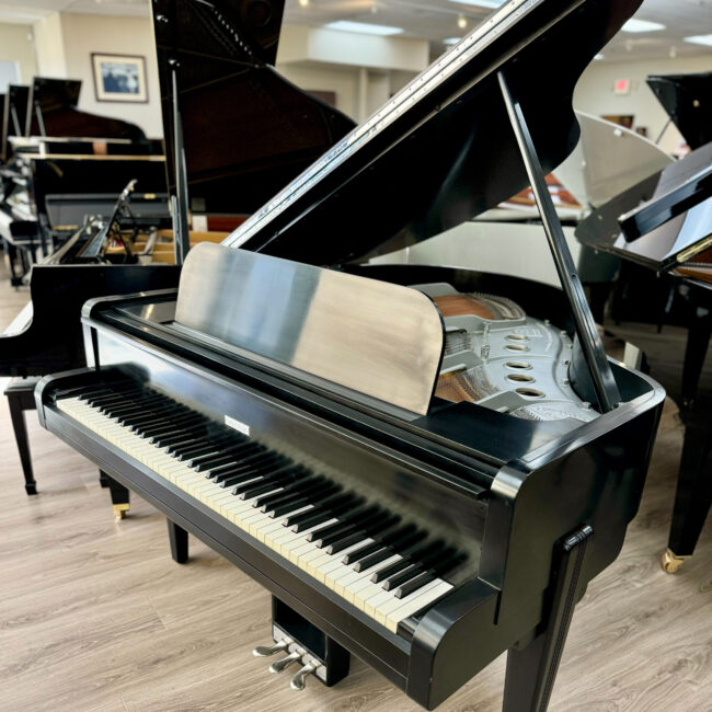 *RARE* 1943 Art Deco Steinway & Sons Model S Baby Grand Piano Ebony Satin - Image 3