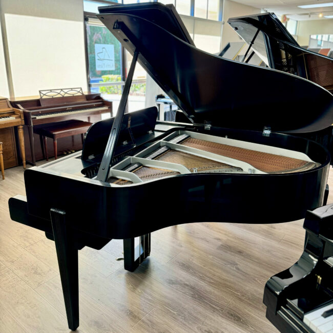 *RARE* 1943 Art Deco Steinway & Sons Model S Baby Grand Piano Ebony Satin - Image 4