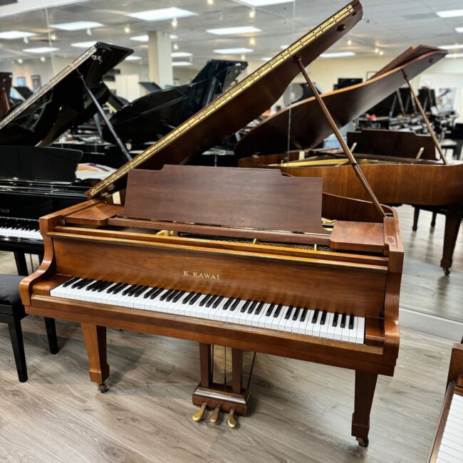 1975 Kawai KG2C Grand Piano Walnut Satin Finish