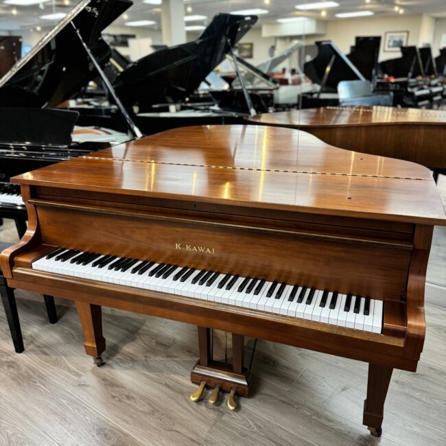 1975 Kawai KG2C Grand Piano Walnut Satin Finish - Image 4