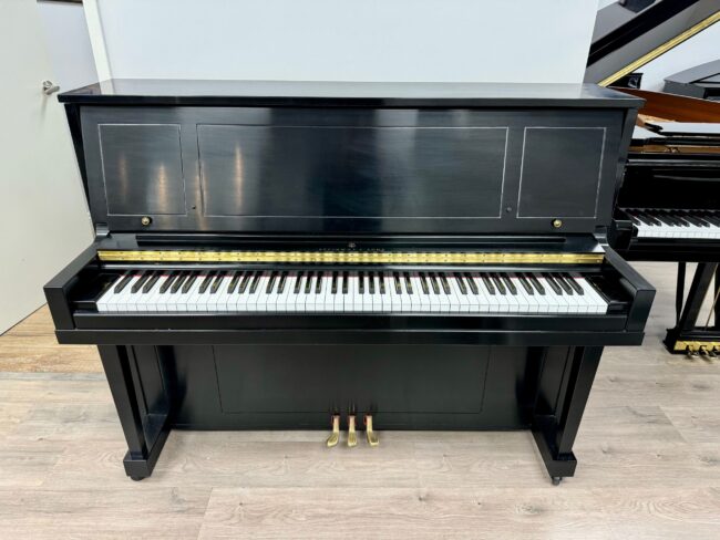 2010 Steinway & Sons Model 1098 Upright Piano Ebony Satin