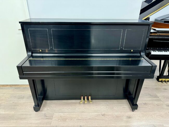 2010 Steinway & Sons Model 1098 Upright Piano Ebony Satin - Image 7