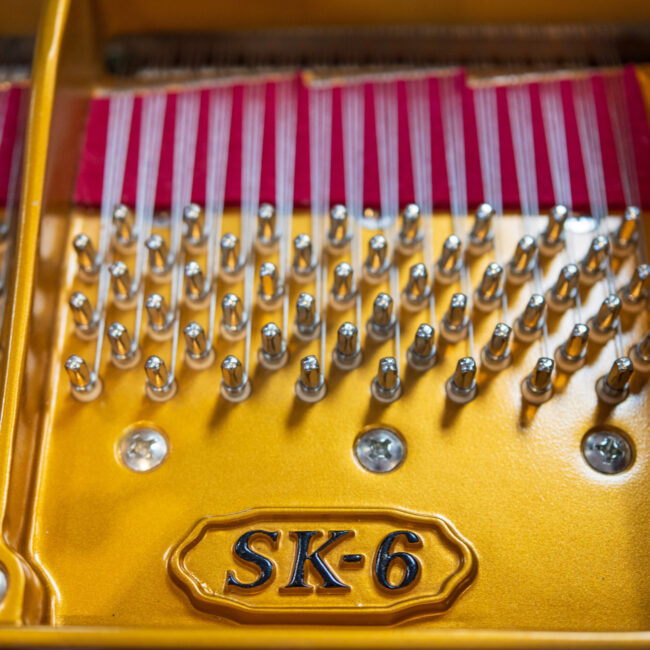 Shigeru Kawai SK-6 Orchestra Grand Piano Ebony Polish - Image 7