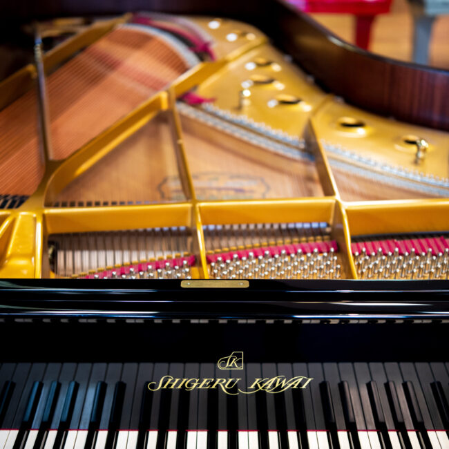 Shigeru Kawai SK-6 Orchestra Grand Piano Ebony Polish - Image 6