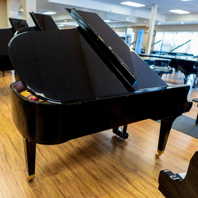 Shigeru Kawai SK-6 Orchestra Grand Piano Ebony Polish - Image 11