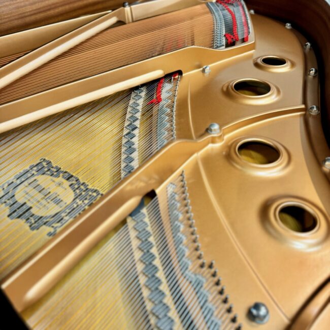 2000 Yamaha C3 Studio Grand Piano Ebony Polish - Image 6