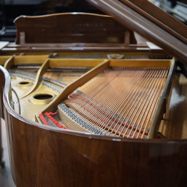 Young Chang G-185 Grand Piano Walnut Polish - Image 9