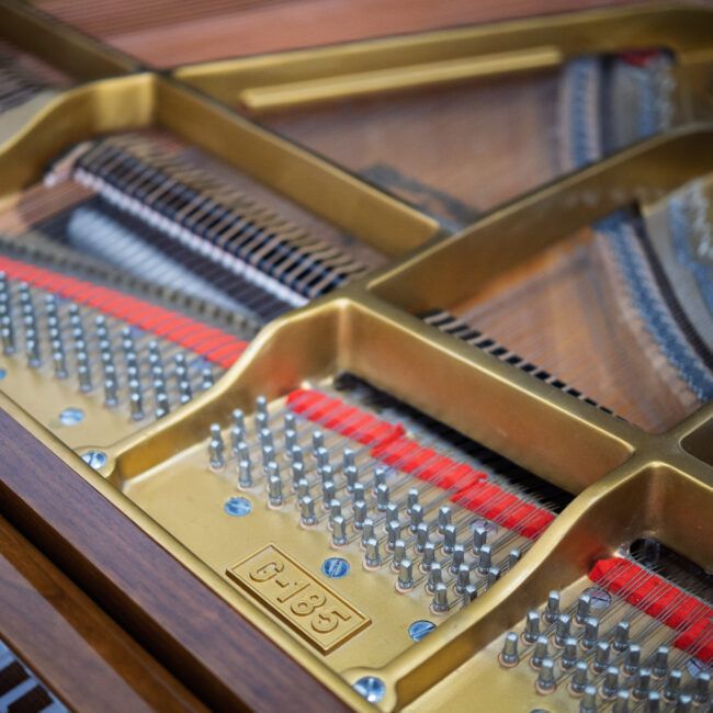 Young Chang G-185 Grand Piano Walnut Polish - Image 7