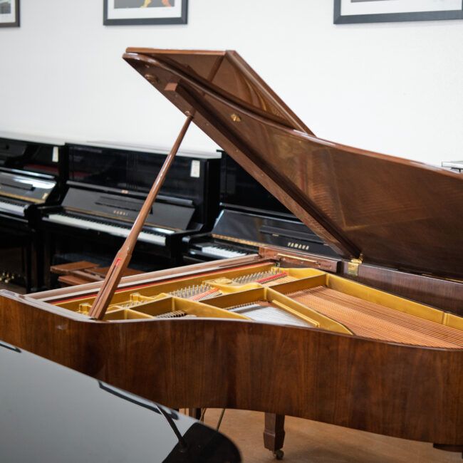 Young Chang G-185 Grand Piano Walnut Polish - Image 8