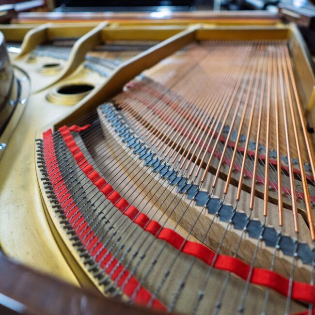 Young Chang G-185 Grand Piano Walnut Polish - Image 10