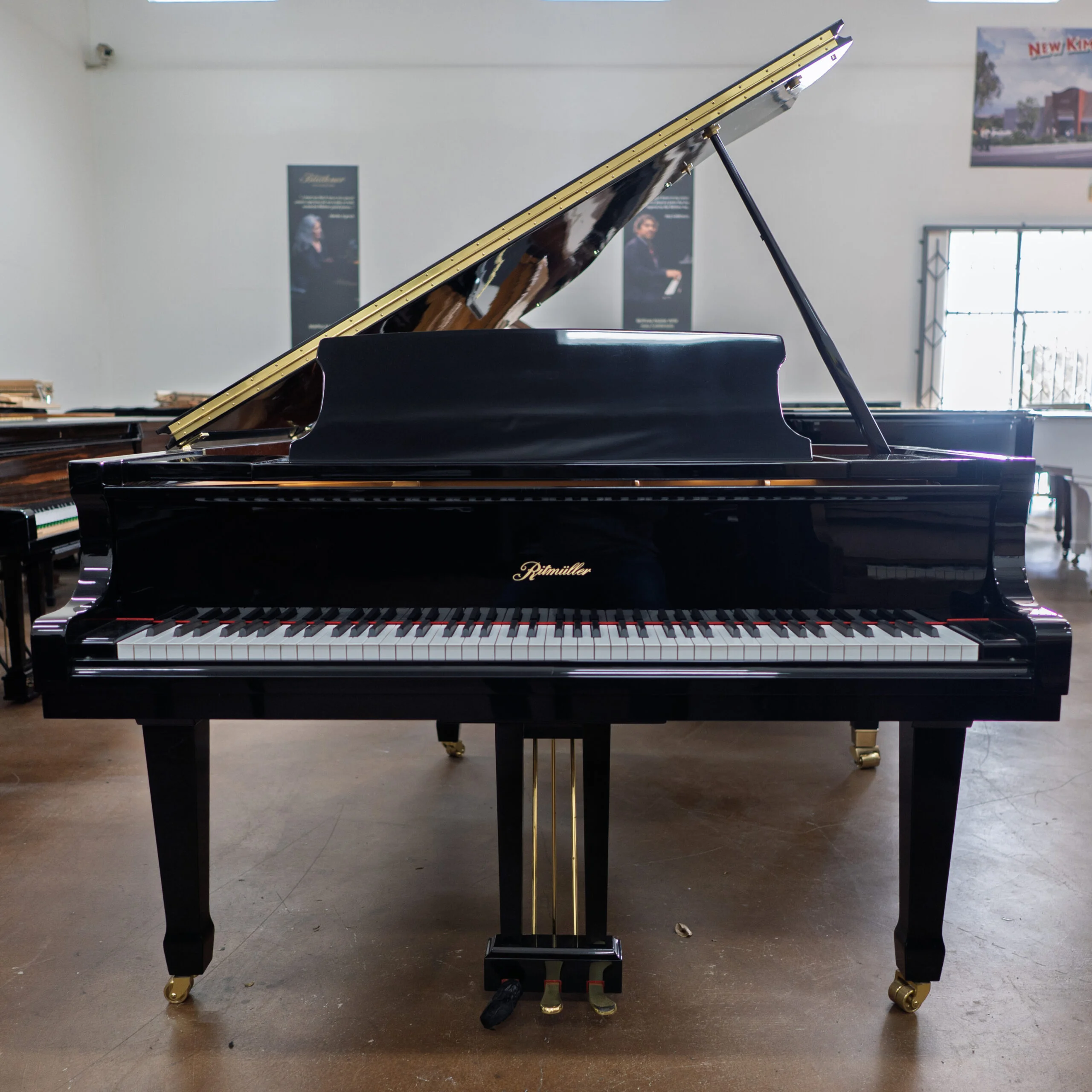 Ritmüller Legacy GH188R Grand Piano Ebony Polish