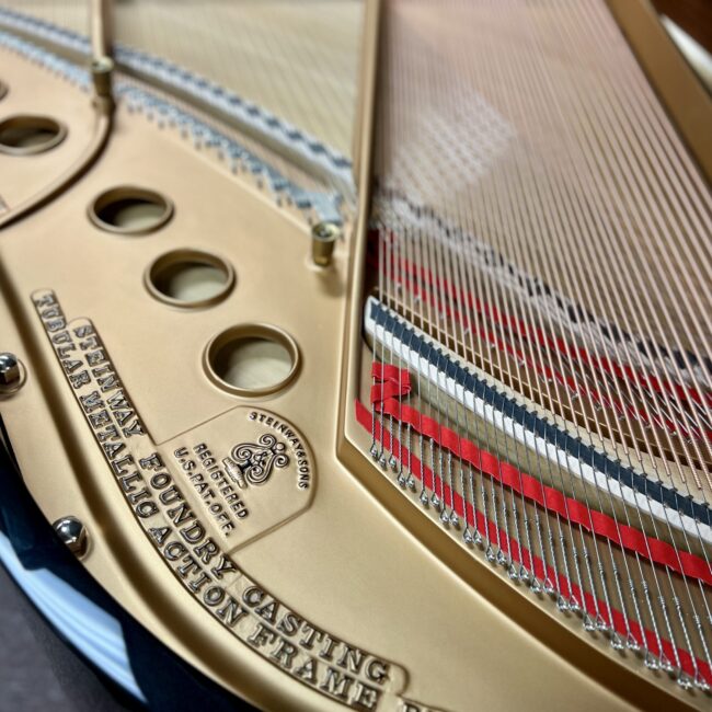 1929 Steinway & Sons Model M Studio Grand Piano Ebony Polish - Image 6