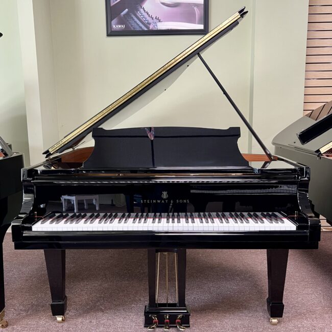 1912 Steinway & Sons Model O Grand Piano Ebony Polish