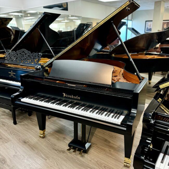 2003 Bösendorfer C214 Semi-Concert Grand Piano Ebony Satin - Image 2