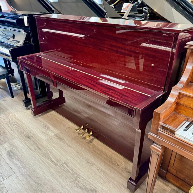 Yamaha T116 Upright Piano Mahogany Polish - Image 6