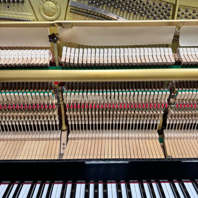 2004 Yamaha YU30 Upright Piano Ebony Polish - Image 6