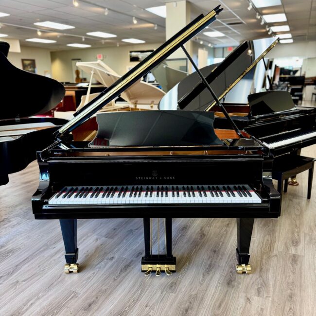 1911 Steinway & Sons Model B Semi-Concert Grand Piano Ebony Polish *Newly Refurbished*