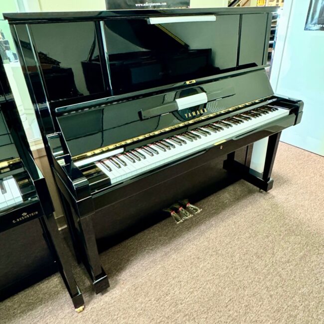 Yamaha UX3 Upright Piano Ebony Polish - Image 2