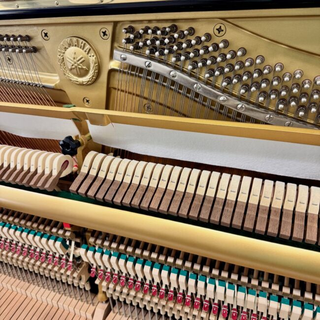 Yamaha UX3 Upright Piano Ebony Polish - Image 5