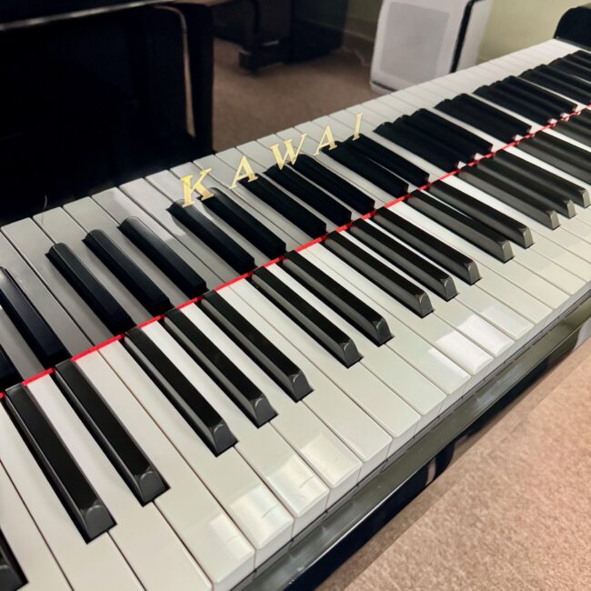 1981 Kawai US-50 Upright Piano Ebony Polish - Image 6