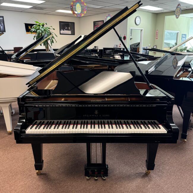 1928 Steinway & Sons Model B Semi-Concert Grand Piano Ebony Polish