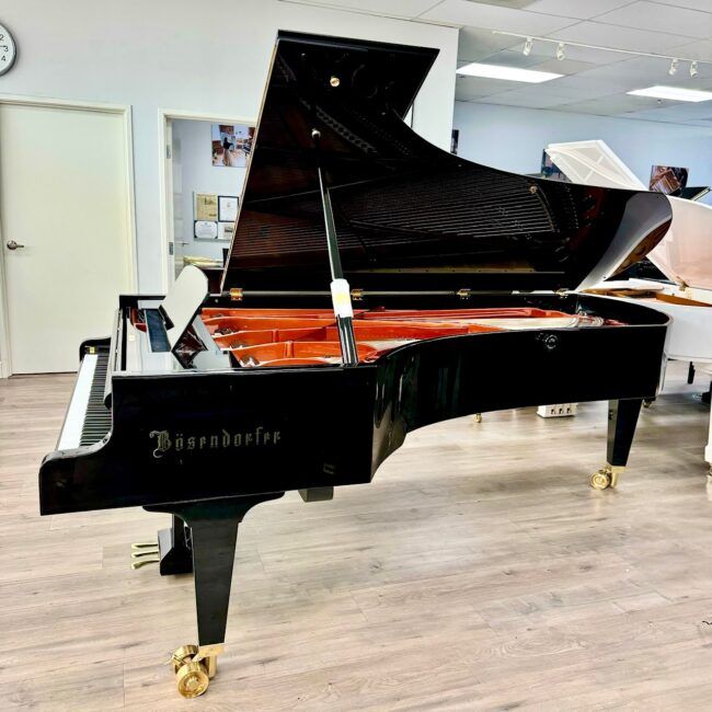 1971 Bösendorfer Model 275 Concert Grand Piano Ebony Polish - Image 2