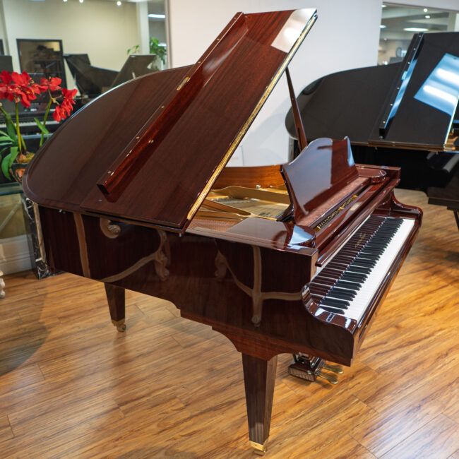 C. Bechstein Concert L 167 Baby Grand Piano Mahogany Polish - Image 3