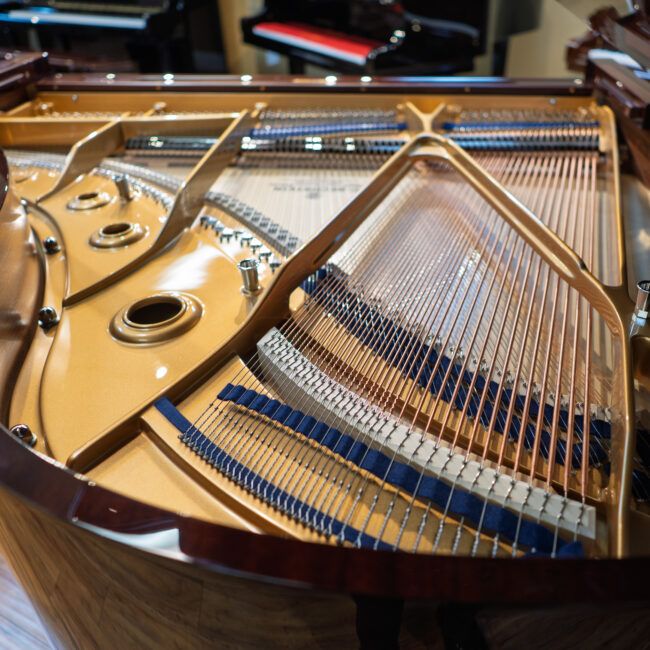 C. Bechstein Concert L 167 Baby Grand Piano Mahogany Polish - Image 9