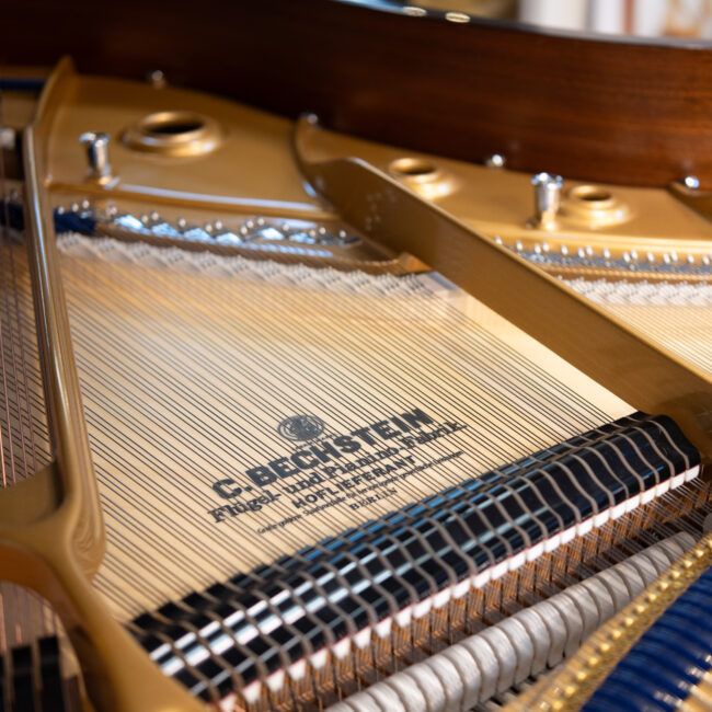 C. Bechstein Concert L 167 Baby Grand Piano Mahogany Polish - Image 5