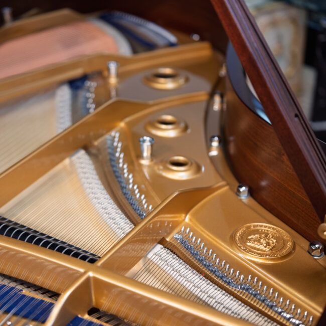 C. Bechstein Concert L 167 Baby Grand Piano Mahogany Polish - Image 6