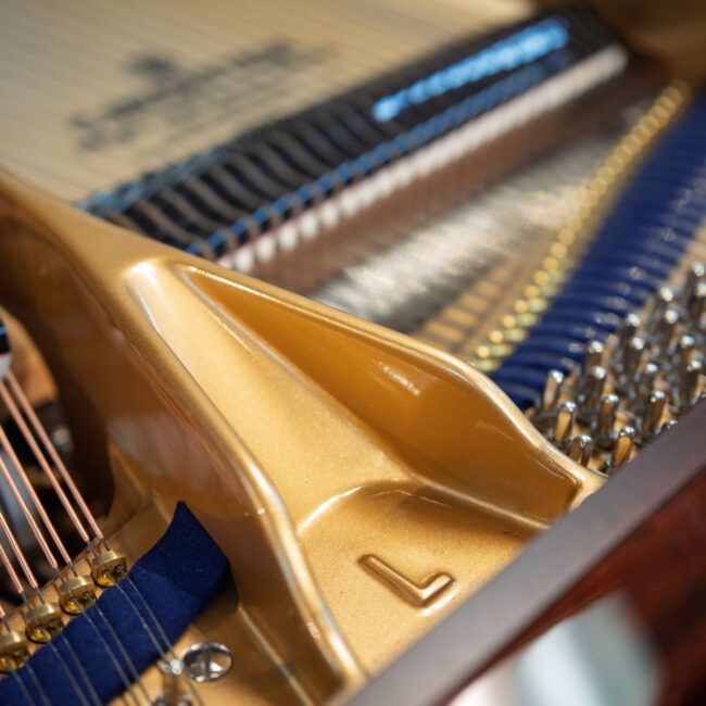 C. Bechstein Concert L 167 Baby Grand Piano Mahogany Polish - Image 7