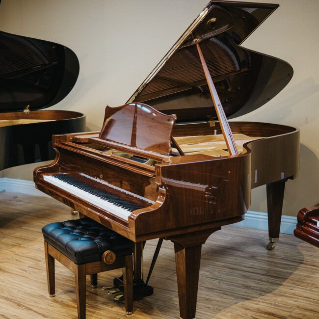 C. Bechstein Concert A 192 Grand Piano Walnut Polish - Image 2