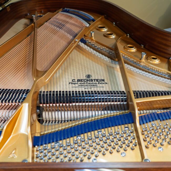 C. Bechstein Concert A 192 Grand Piano Walnut Polish - Image 6