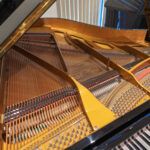 Haessler by Blüthner 186 Grand Piano Ebony Polish - Image 4