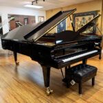 C. Bechstein D-282 Concert Grand Piano Ebony Polish - Image 8