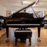 C. Bechstein D-282 Concert Grand Piano Ebony Polish