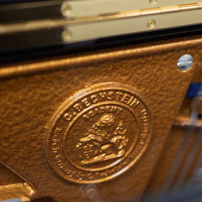 C. Bechstein Academy A6 Upright Piano Ebony Polish - Image 5