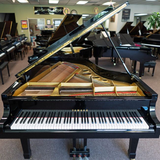 Yamaha G5 Grand Piano Ebony Polish - Image 2