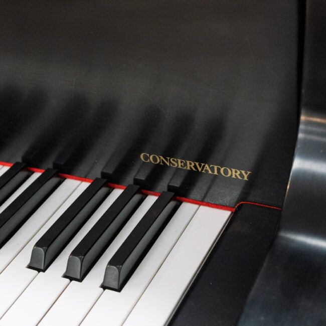 Yamaha C3 Conservatory Grand Piano Piano Ebony Satin - Image 4