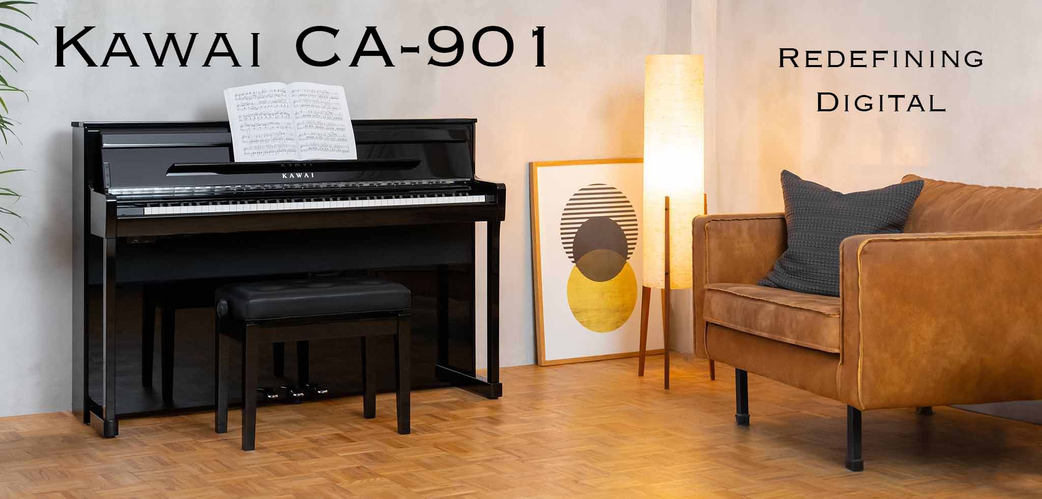 Kawai CA-901 Hybrid Piano: Grand Feel, Digital Power