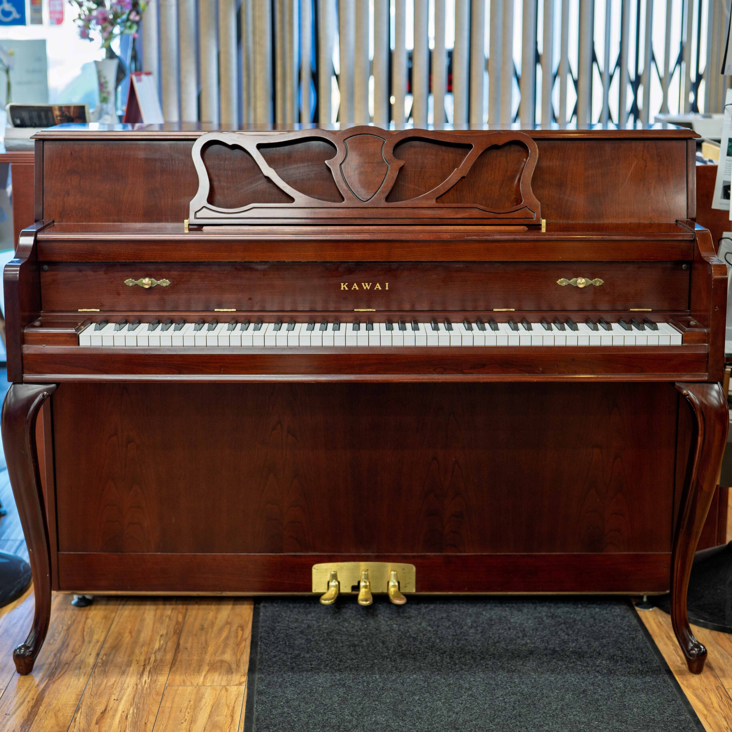 Kawai 606FRC Upright Piano Mahogany Satin