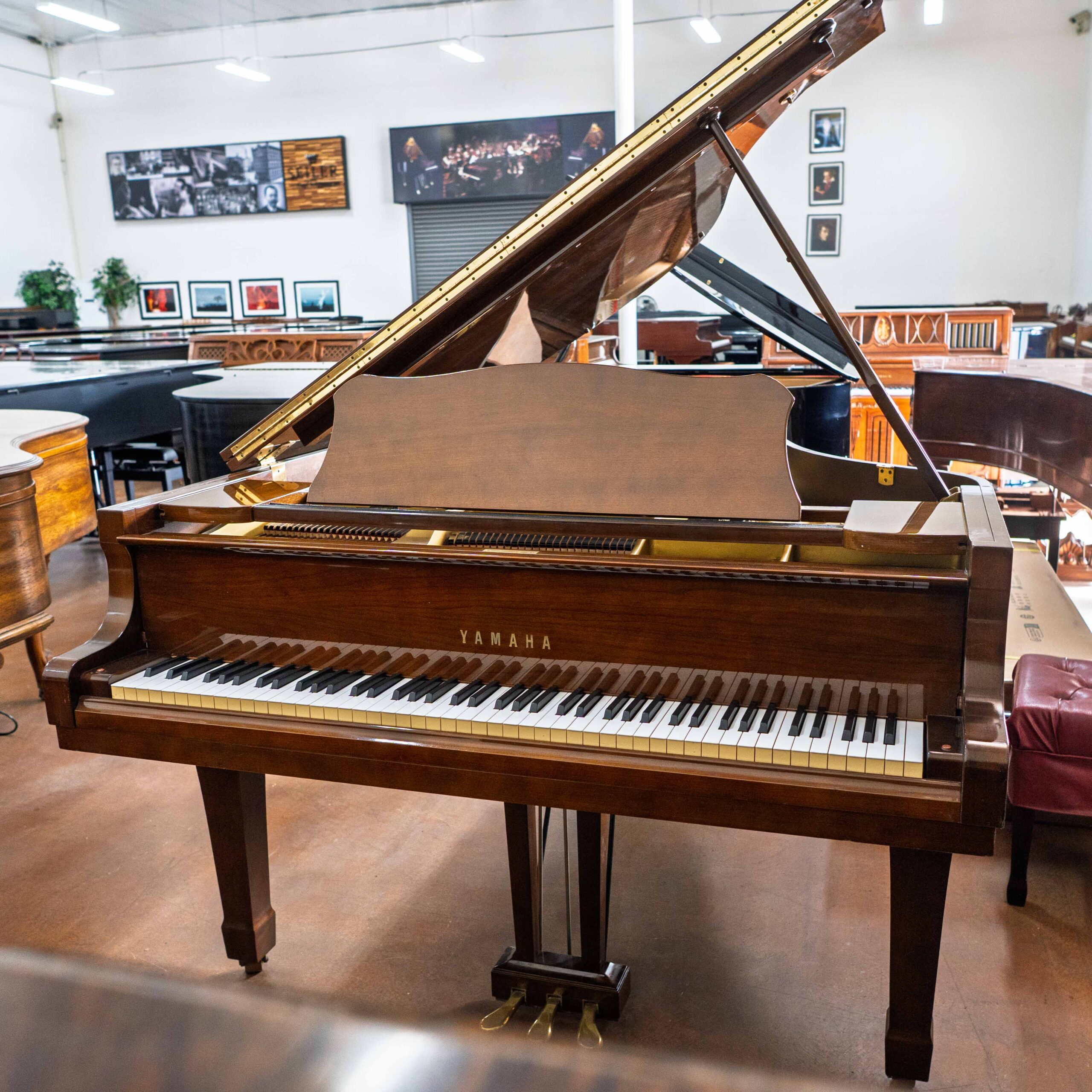 Yamaha G3 Grand Piano Mahogany
