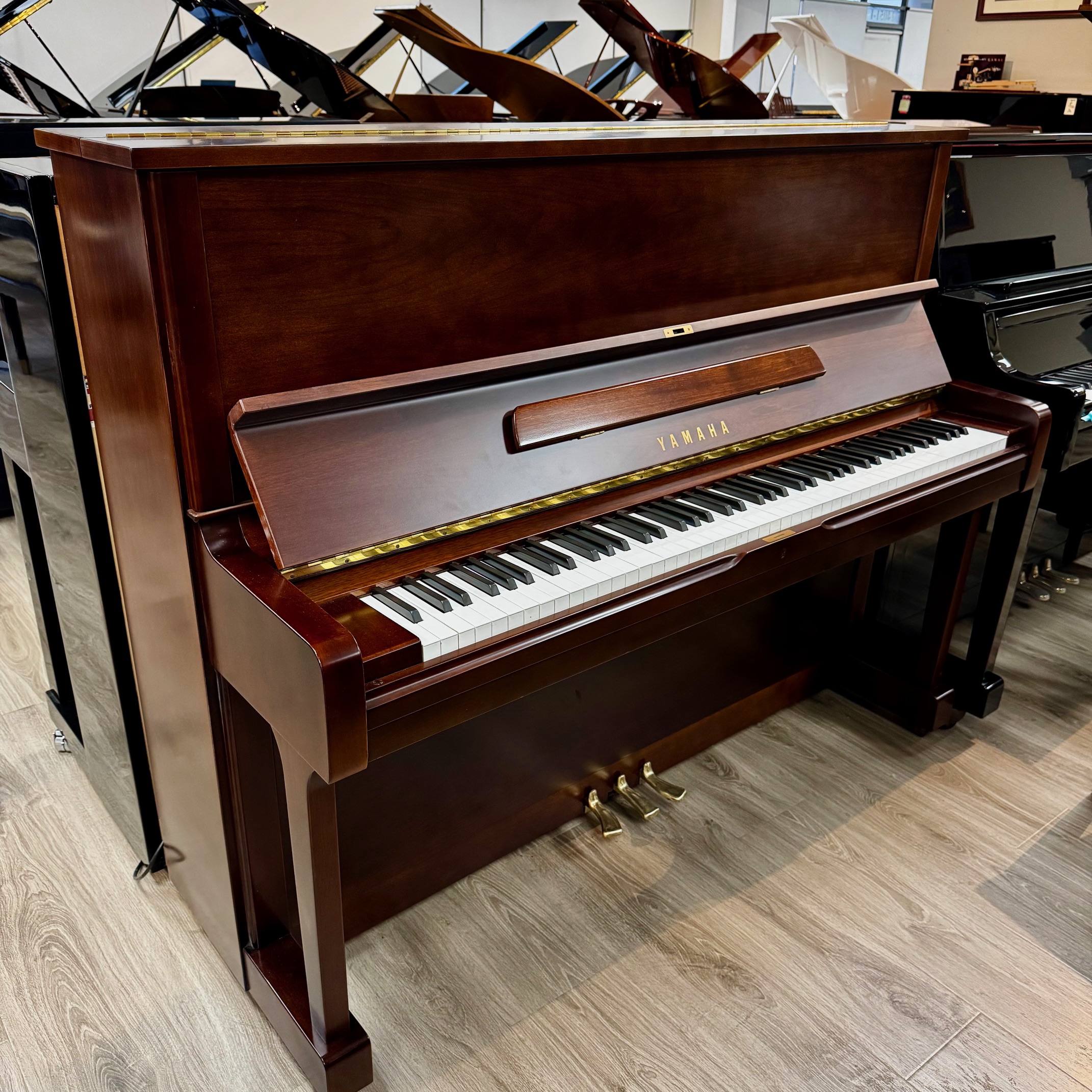 1991 Yamaha U1 Upright Piano Mahogany Satin - Image 2